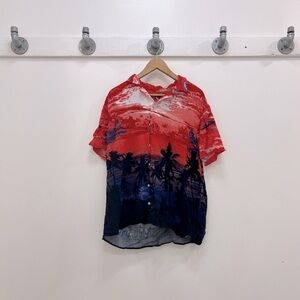 Original Use Men’s button down short sleeve atmospheric shirt